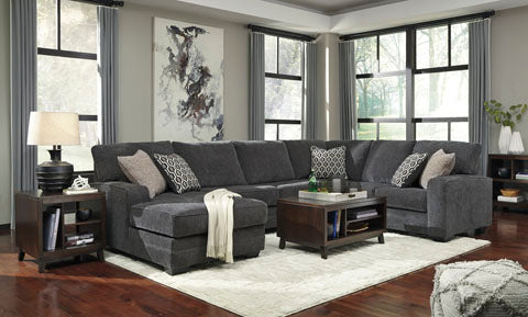 Tracling 3 pieces Right Sectional Sofa Set