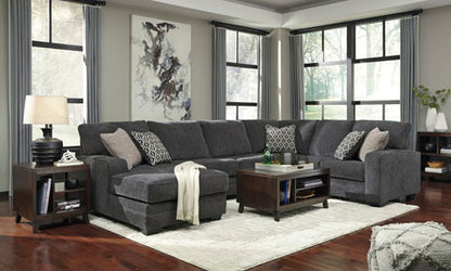 Tracling 3 pieces Right Sectional Sofa Set