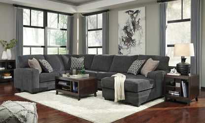 Tracling 3 pieces Right Sectional Sofa Set