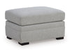 Ivory Brook Ottoman
