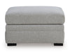 Ivory Brook Ottoman