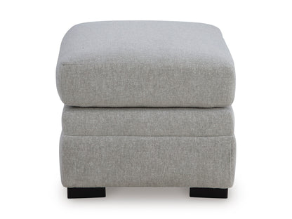 Ivory Brook Ottoman