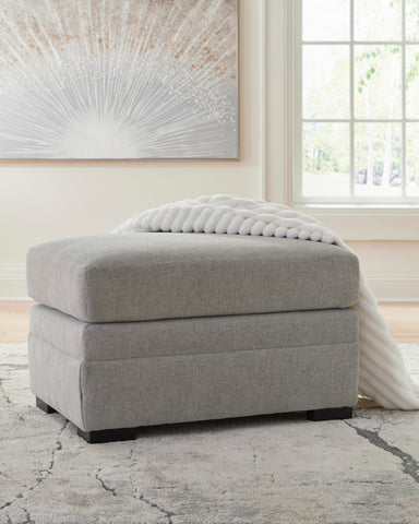 Ivory Brook Ottoman