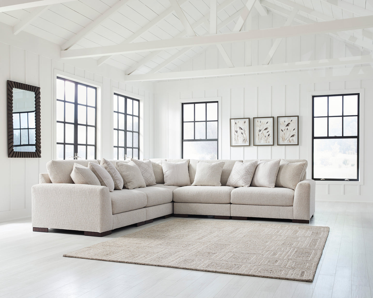 Cavella 5-piece Sectional Sofa Set