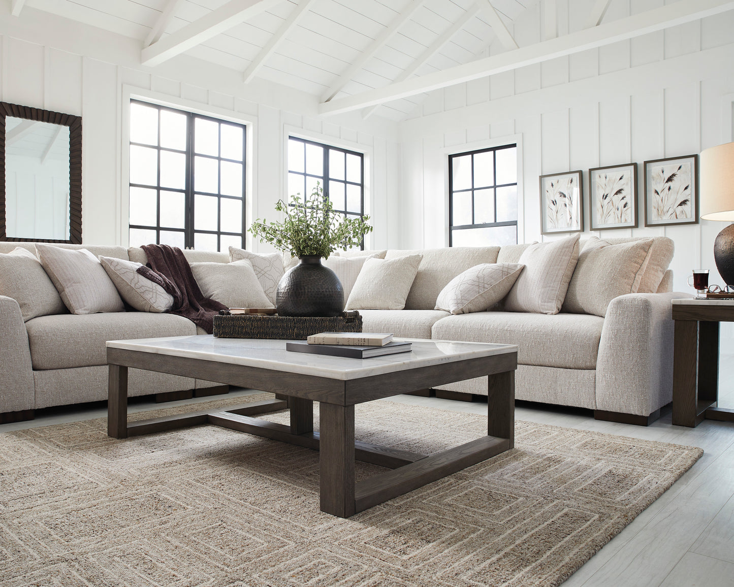 Cavella 5-piece Sectional Sofa Set