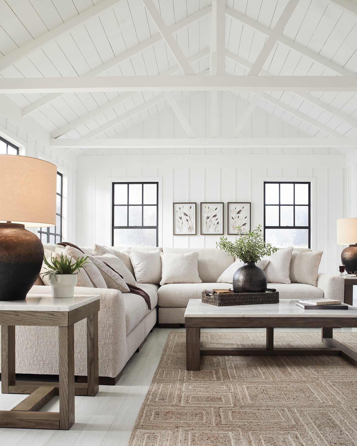 Cavella 5-piece Sectional Sofa Set