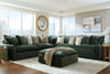 Carriage 3-piece Sectional Sofa Set