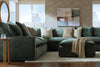 Carriage 3-piece Sectional Sofa Set