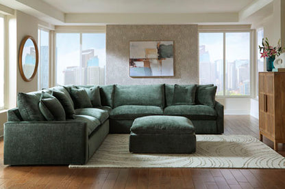 Carriage 3-piece Sectional Sofa Set