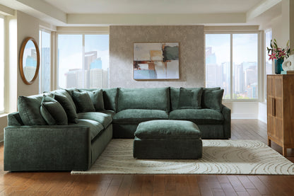 Carriage 3-piece Sectional Sofa Set