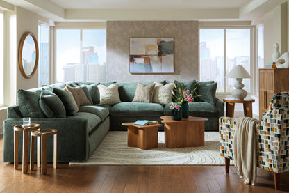 Carriage 3-piece Sectional Sofa Set