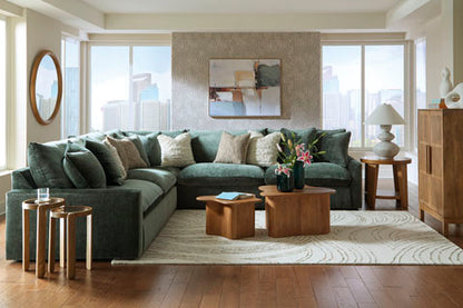 Carriage 3-piece Sectional Sofa Set