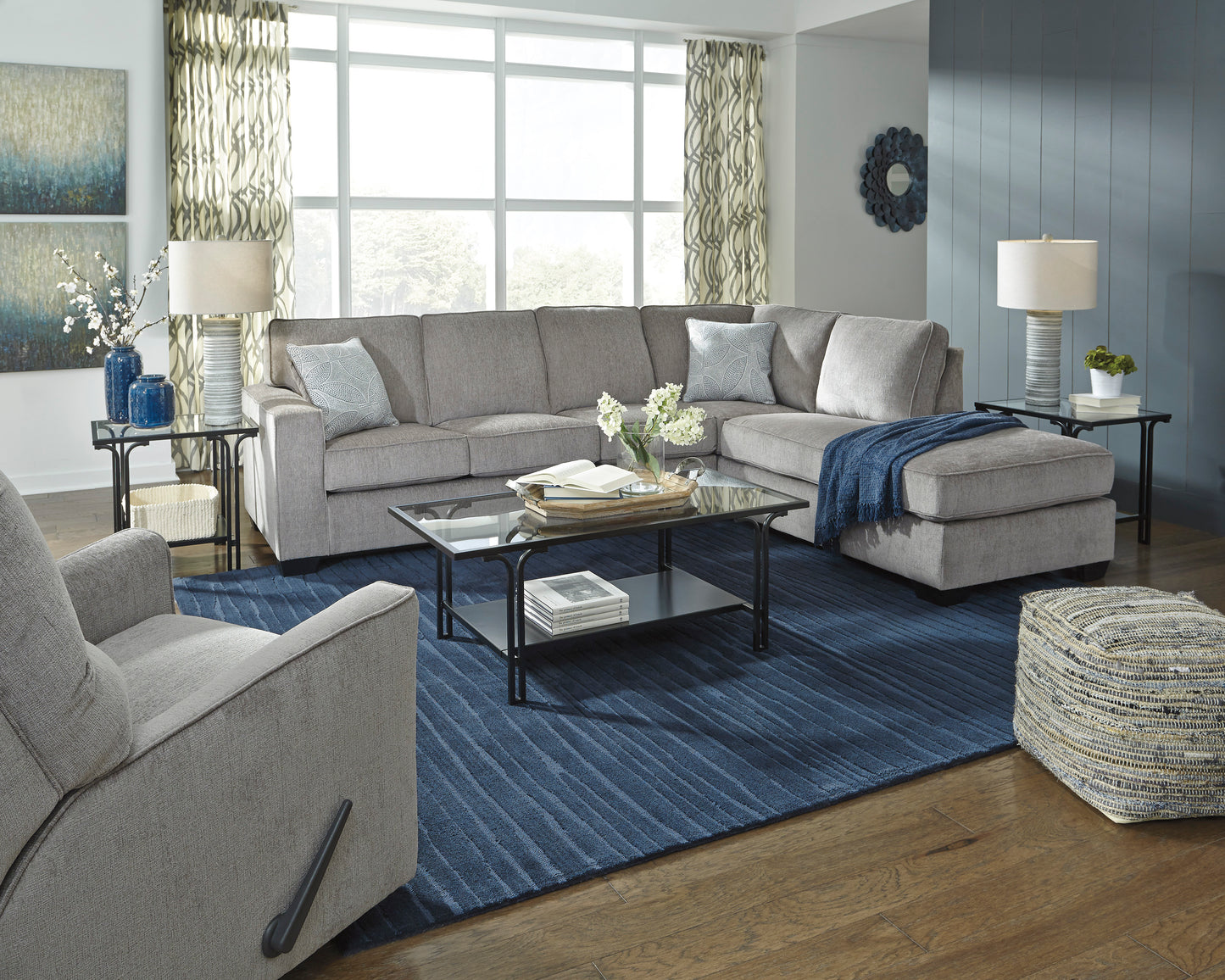 Altari 2 Piece Sectional Sofa Set