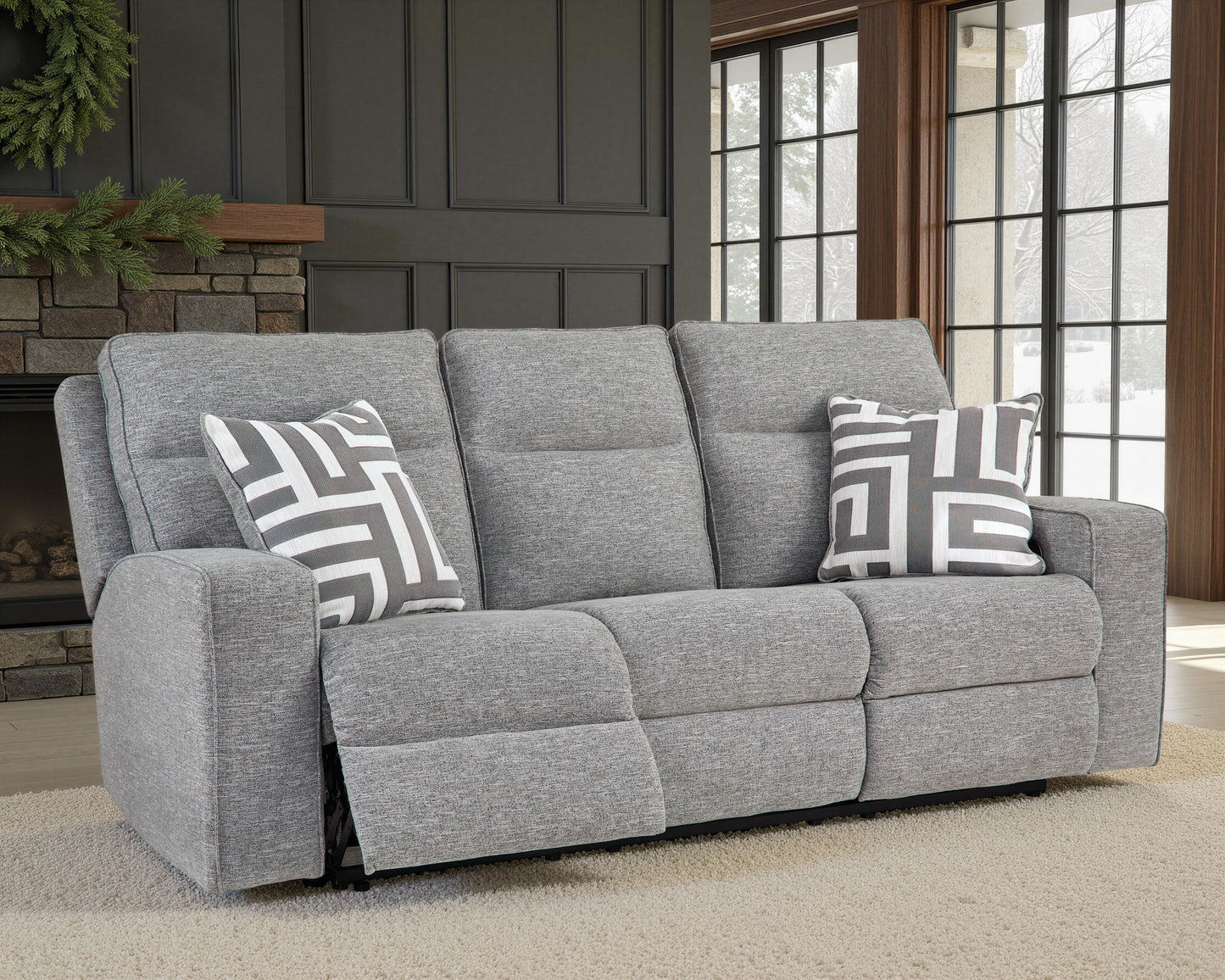 Biscoe Sofa With With Headrest
