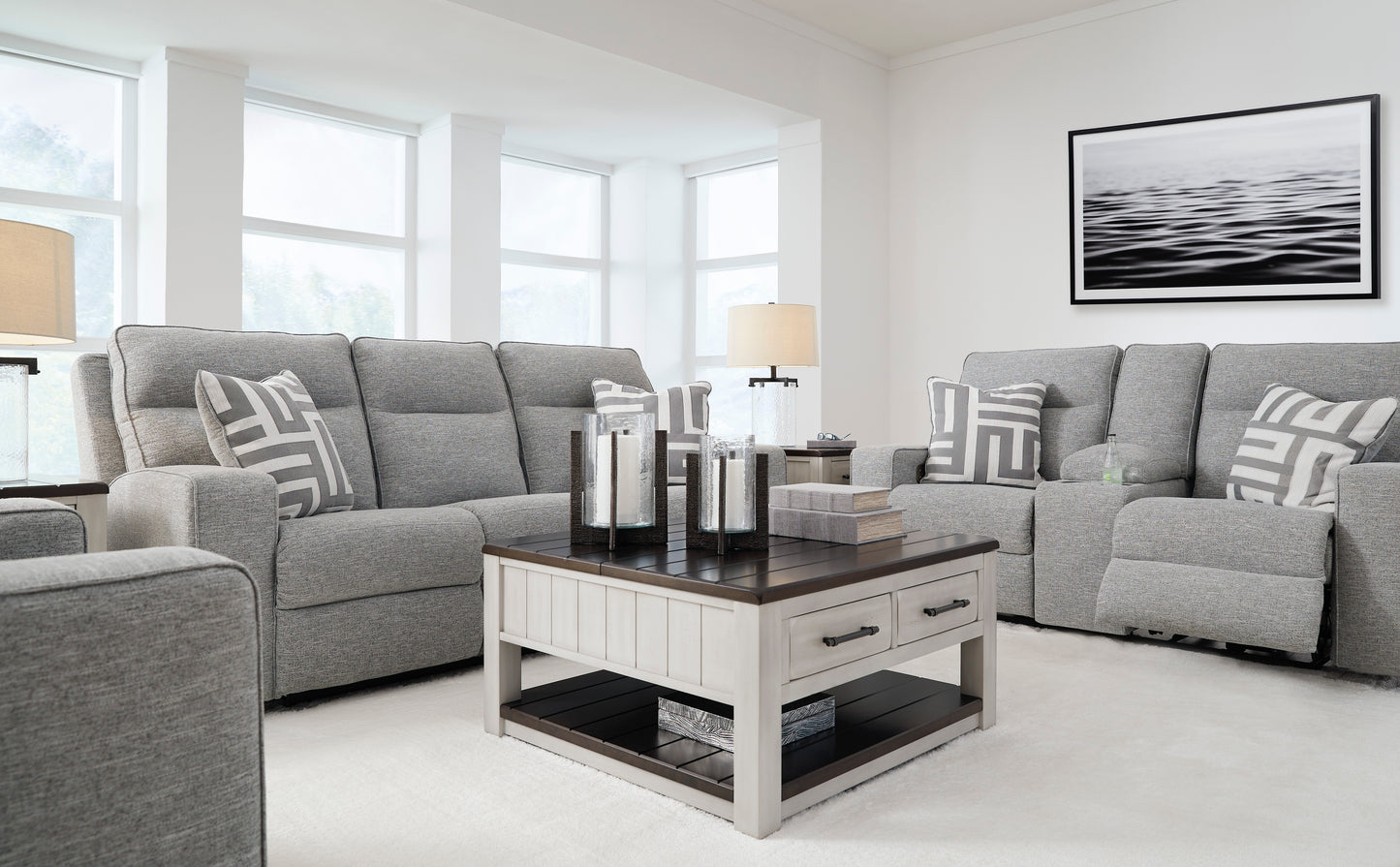 Biscoe Sofa With With Headrest