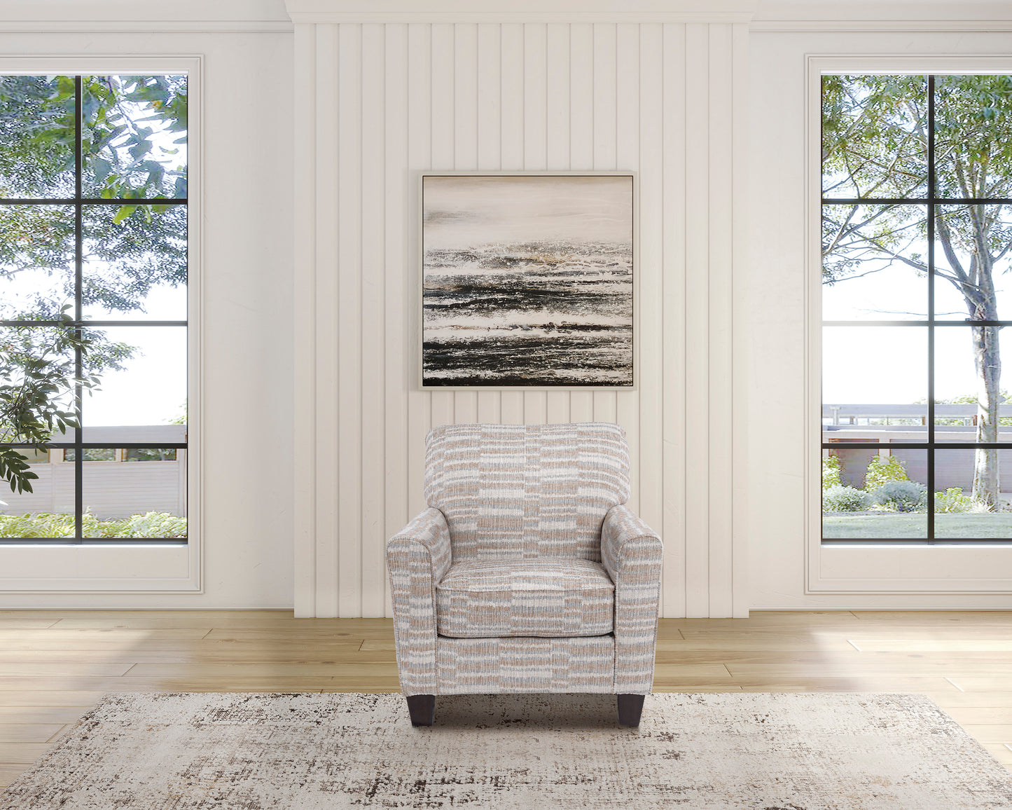 Elkmoor Sofa Set (3+2+1) +Ottoman+Accent chair