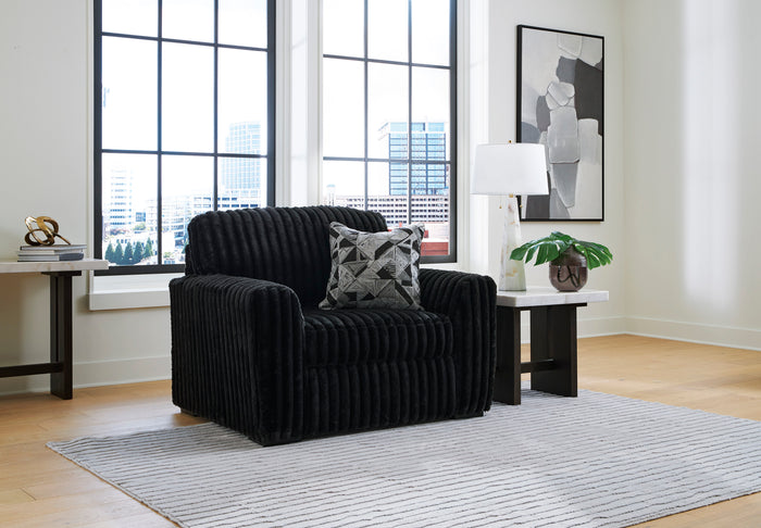 Midnight-Madness Chair and half