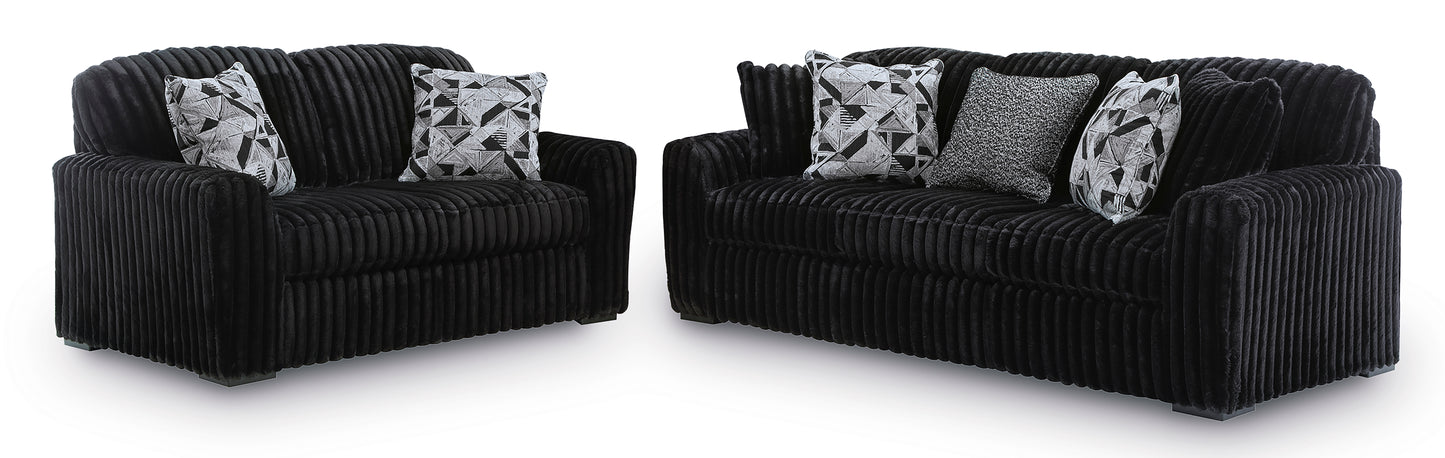 Midnight-Madness Sofa Set (3+2+1)