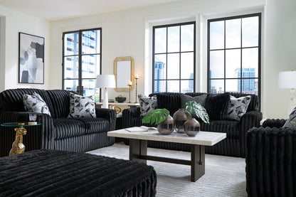 Midnight-Madness Sofa Set (3+2+1)