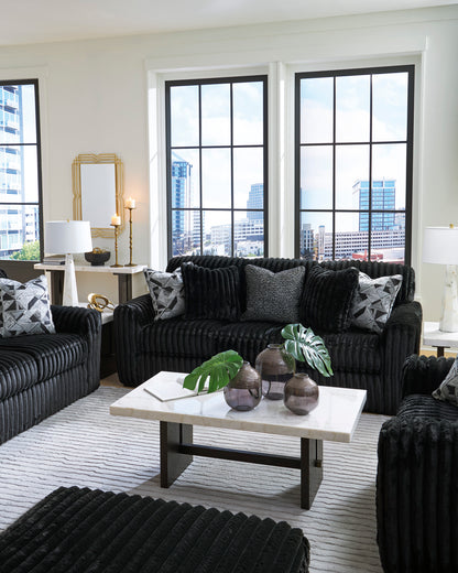 Midnight-Madness Sofa Set (3+2+1)