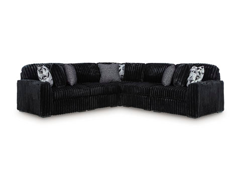 Midnight-Madness 5-piece Sectional Sofa Set