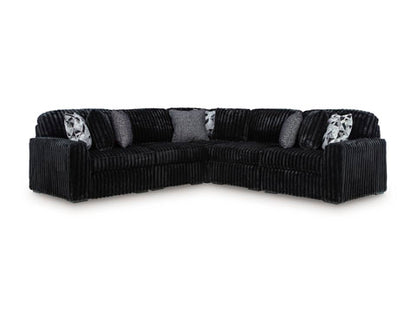 Midnight-Madness 5-piece Sectional Sofa Set