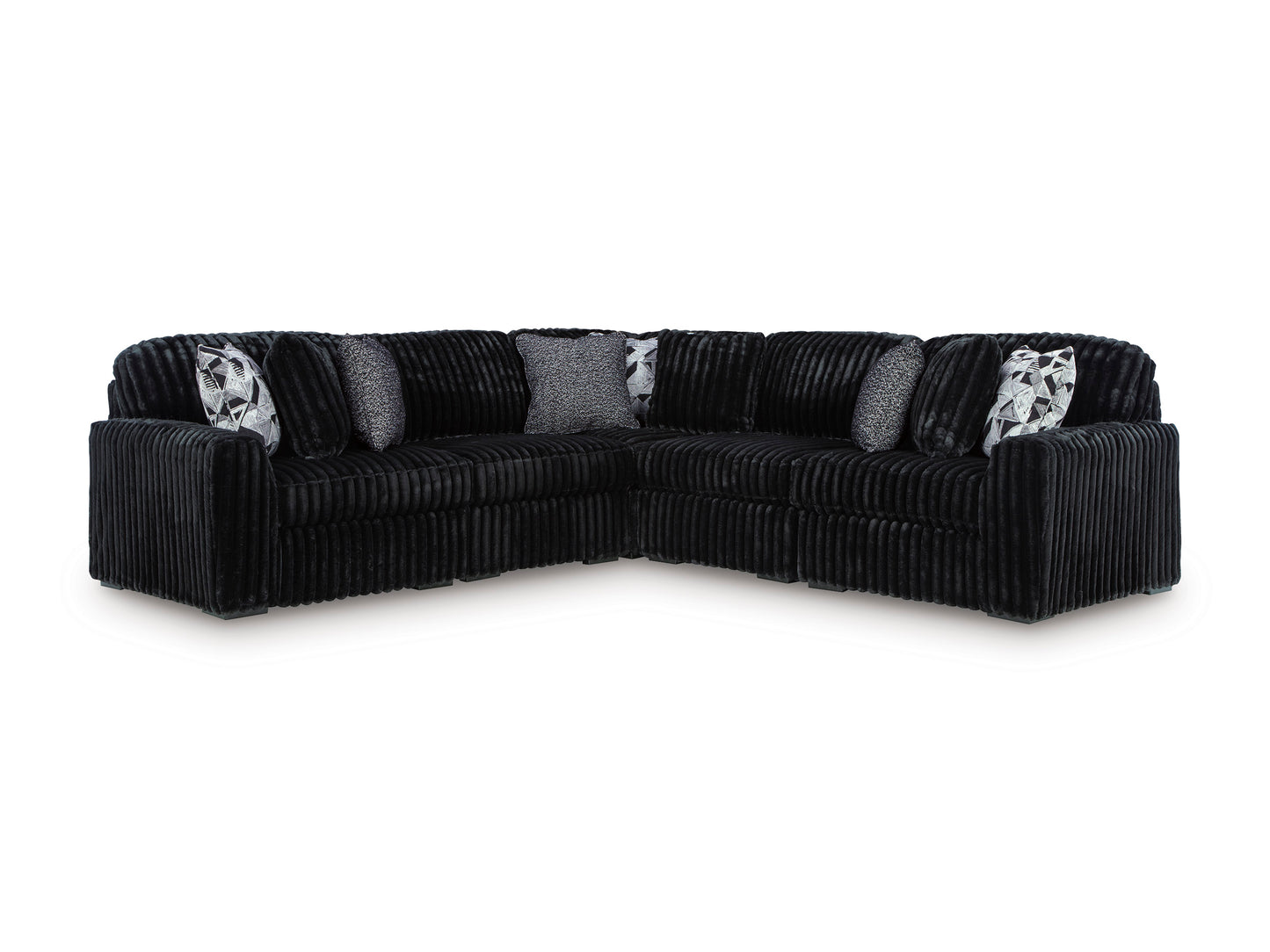 Midnight-Madness 3-piece Sectional Sofa Set