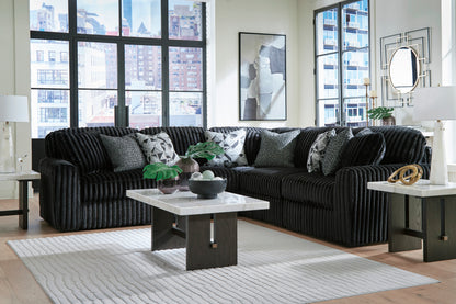 Midnight-Madness 3-piece Sectional Sofa Set