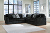 Midnight-Madness 3-piece Sectional Sofa Set