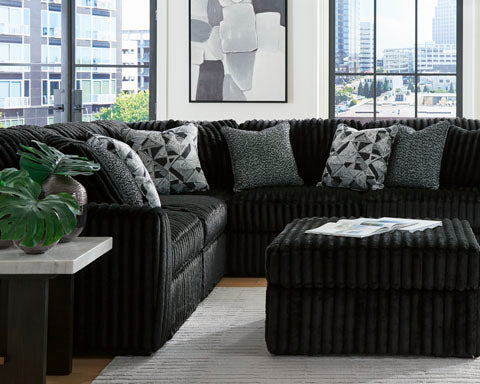Midnight-Madness 5-piece Sectional Sofa Set
