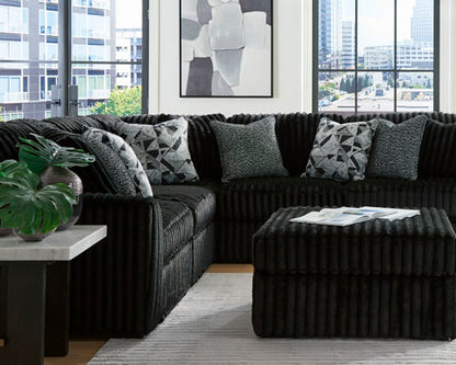Midnight-Madness 5-piece Sectional Sofa Set