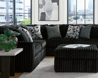 Midnight-Madness 3-piece Sectional Sofa Set