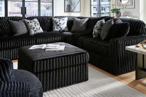 Midnight-Madness 5-piece Sectional Sofa Set
