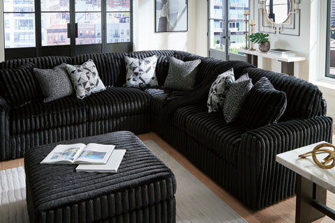 Midnight-Madness 5-piece Sectional Sofa Set
