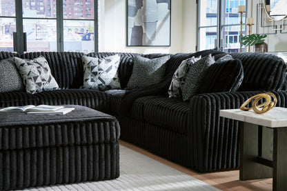 Midnight-Madness 3-piece Sectional Sofa Set