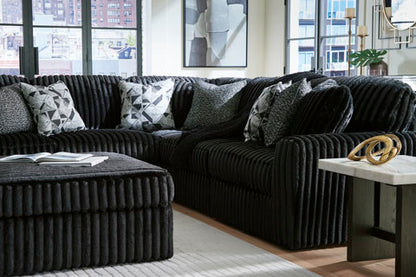 Midnight-Madness 5-piece Sectional Sofa Set