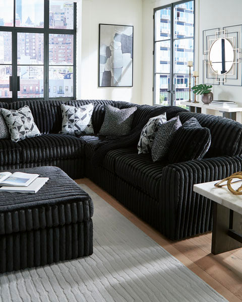 Midnight-Madness 2 Piece Sectional Sofa Set
