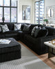 Midnight-Madness 3-piece Sectional Sofa Set