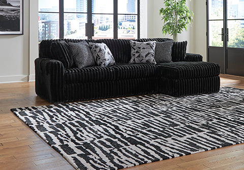 Midnight-Madness 2 Piece Sectional Sofa Set