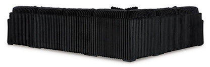 Midnight-Madness 4 piece Sectional Sofa Set