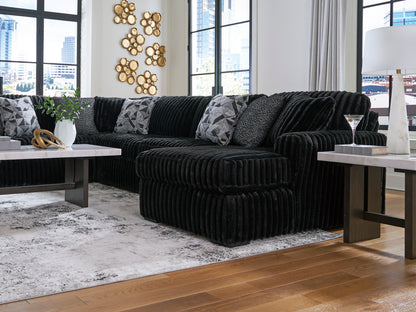 Midnight-Madness 4 piece Sectional Sofa Set