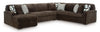 Midnight-Madness 4 piece Sectional Sofa Set