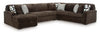 Midnight-Madness 4 piece Sectional Sofa Set