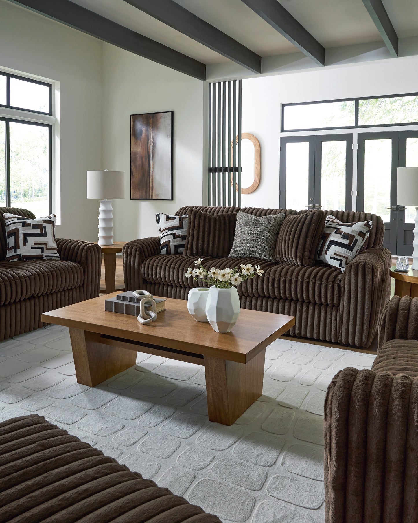 Midnight-Madness Sofa Set (3+2+1)