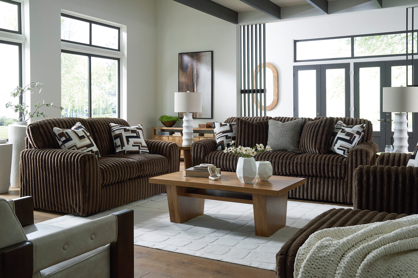 Midnight-Madness Sofa Set (3+2+1)