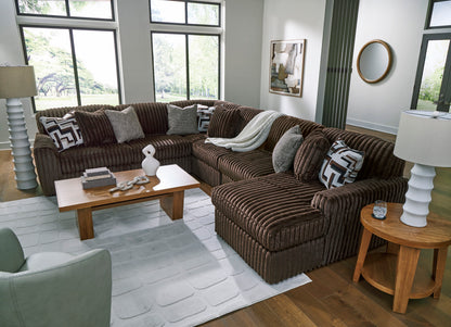 Midnight-Madness 4 piece Sectional Sofa Set