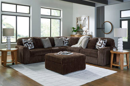 Midnight-Madness 4 piece Sectional Sofa Set