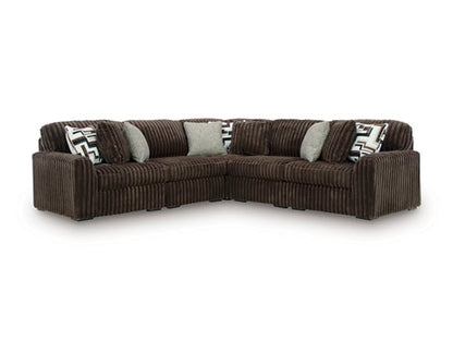 Midnight-Madness 5 piece Sectional Sofa Set