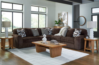 Midnight-Madness 3-piece Sectional Sofa Set