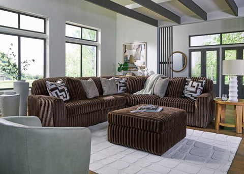 Midnight-Madness 5 piece Sectional Sofa Set